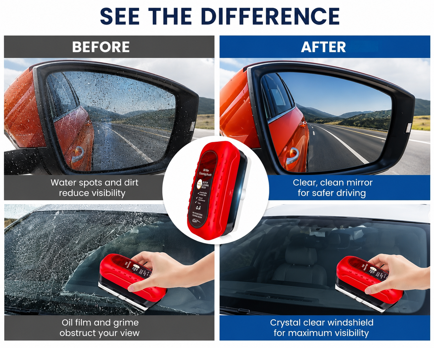 Car & Bike Windshield Cleaner